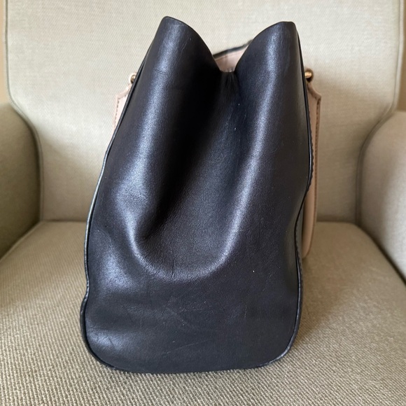 Kate Spade black tan handles bag - Picture 3 of 16